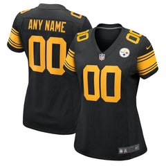 NFL Pittsburgh Steelers Women's Alternate Custom Game Jersey