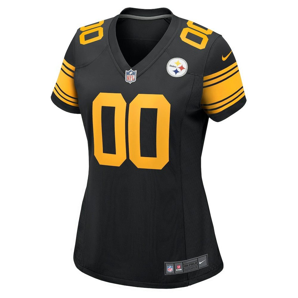 NFL Pittsburgh Steelers Women's Alternate Custom Game Jersey