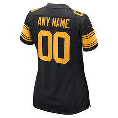 NFL Pittsburgh Steelers Women's Alternate Custom Game Jersey