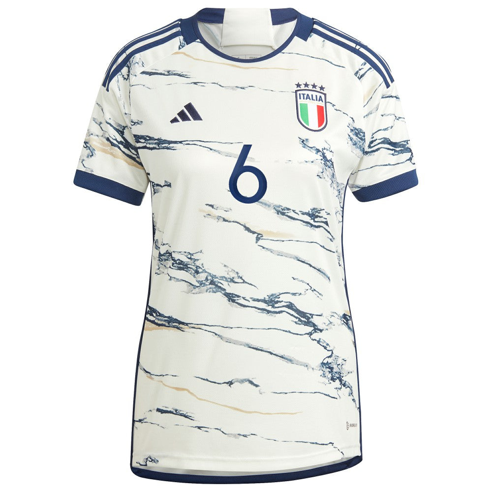 Marco Verratti Italy National Team Women's 2023 Away Replica Jersey / Soccer Discount