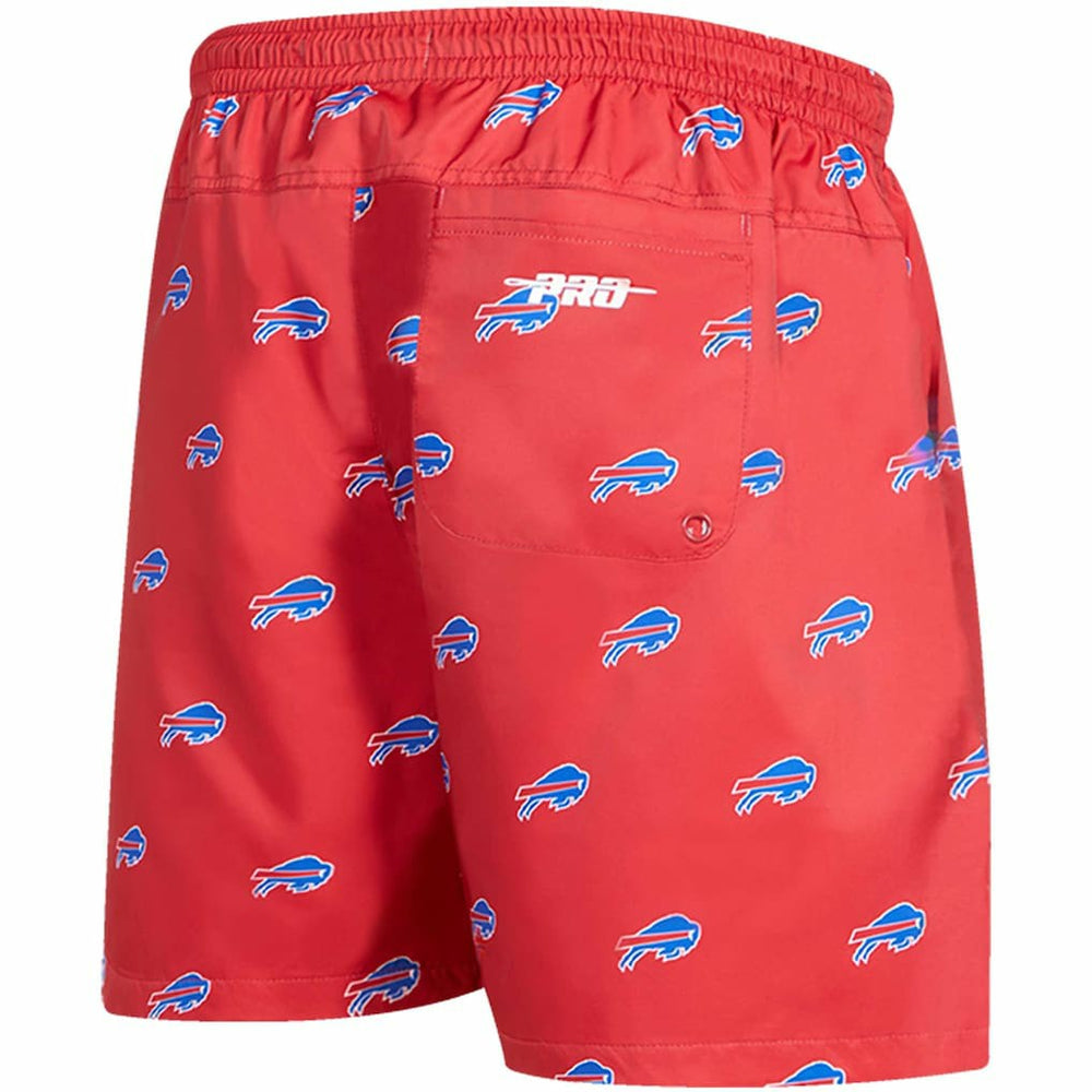 NFL Buffalo Bills Pro Standard Allover Print Mini Logo Shorts