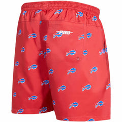 NFL Buffalo Bills Pro Standard Allover Print Mini Logo Shorts