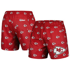 NFL Kansas City Chiefs Pro Standard Allover Print Mini Logo Shorts