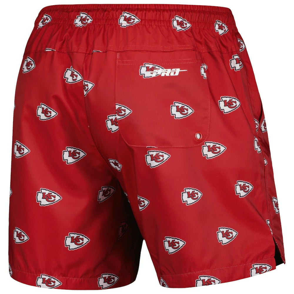 NFL Kansas City Chiefs Pro Standard Allover Print Mini Logo Shorts