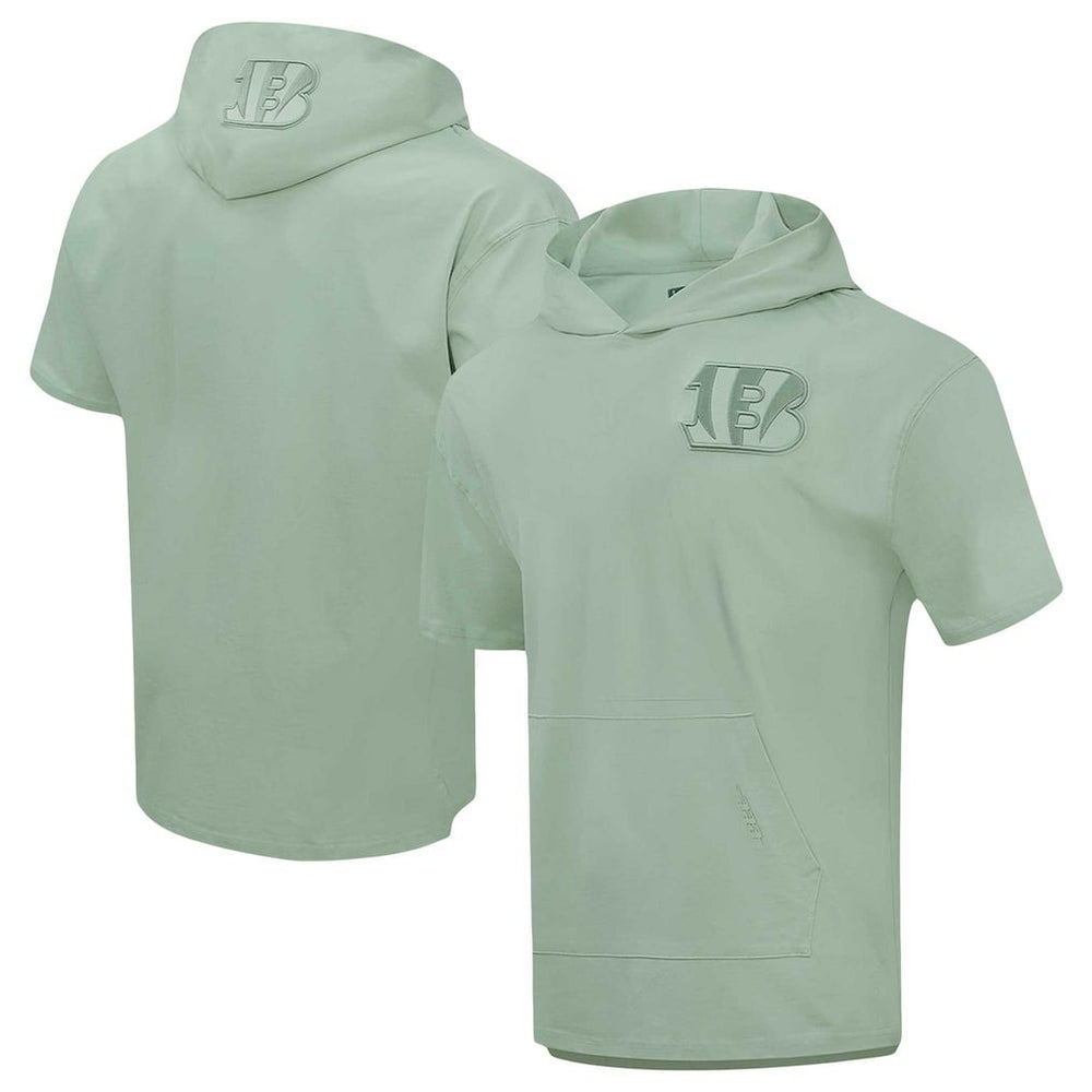 NFL Cincinnati Bengals Pro Standard Neutrals Short Sleeve Pullover Hoodie