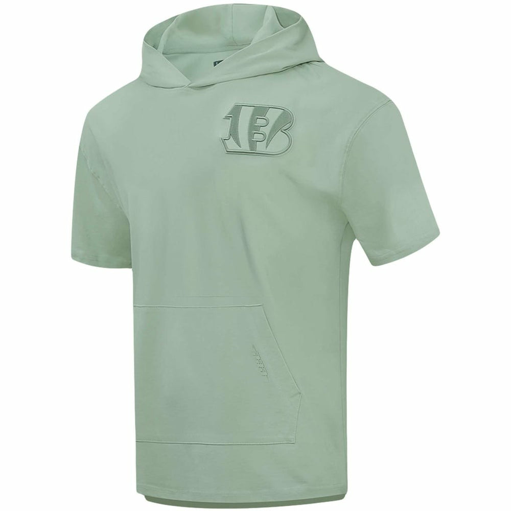 NFL Cincinnati Bengals Pro Standard Neutrals Short Sleeve Pullover Hoodie