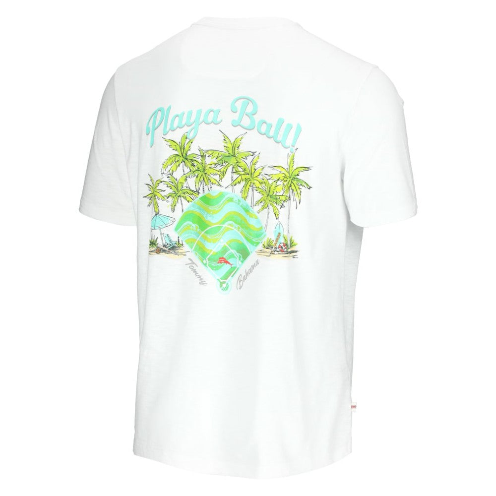 Chicago Cubs Tommy Bahama Playa Ball T-Shirt - White