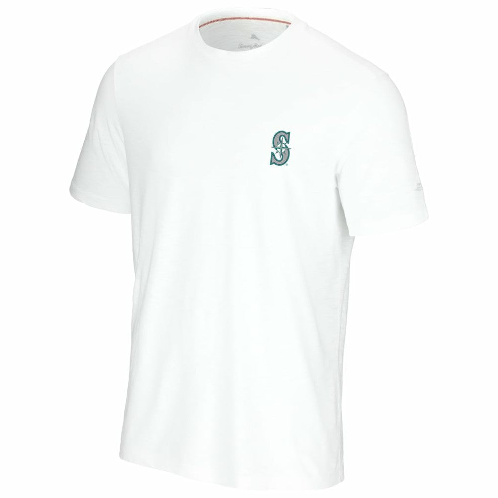 Seattle Mariners Tommy Bahama Playa Ball T-Shirt - White