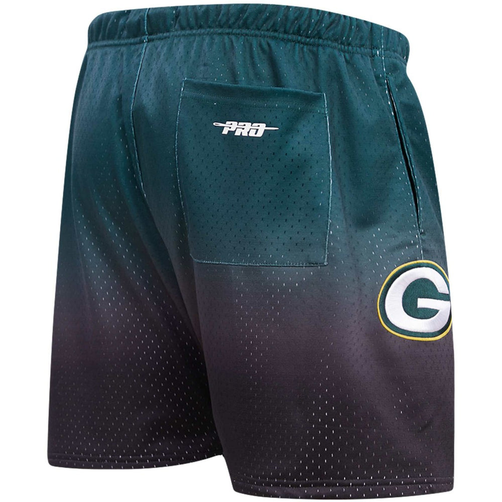 NFL Green Bay Packers Pro Standard Ombre Mesh Shorts
