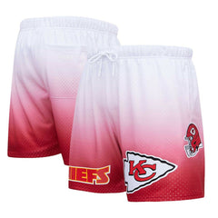 NFL Kansas City Chiefs Pro Standard Ombre Mesh Shorts