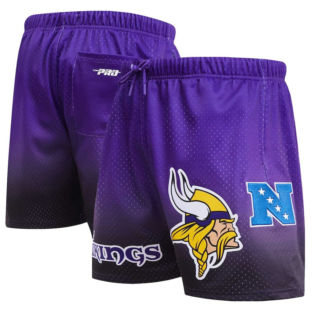 NFL Minnesota Vikings Pro Standard Ombre Mesh Shorts