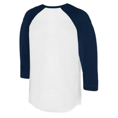 Houston Astros Tiny Turnip Women's Kate 3/4-Sleeve Raglan T-Shirt - White/Navy