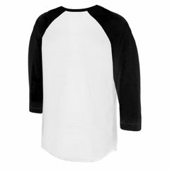 San Francisco Giants Tiny Turnip Women's Logo Mom 3/4-Sleeve Raglan T-Shirt - White/Black