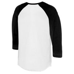 Chicago White Sox Tiny Turnip Women's Lucky Charm 3/4-Sleeve Raglan T-Shirt - White/Black