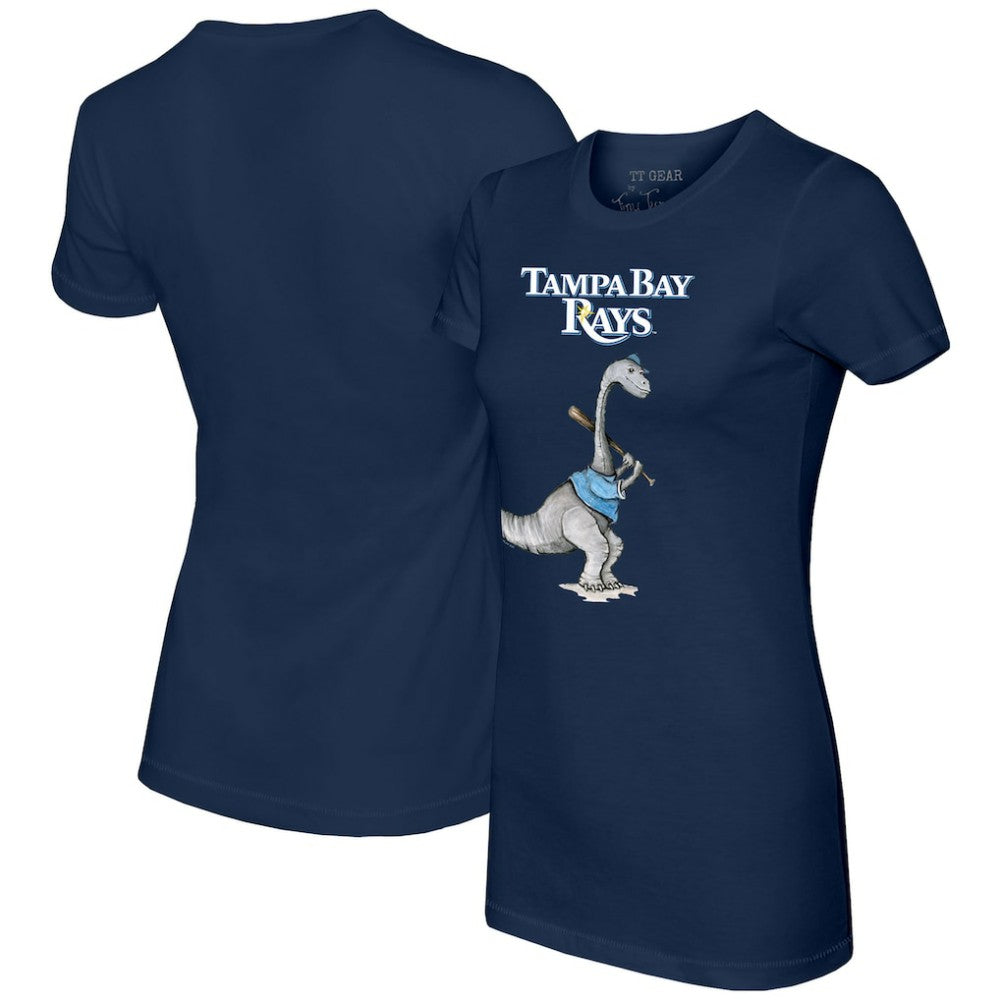 Tampa Bay Rays Tiny Turnip Women's Bronto T-Shirt - Navy