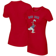 Boston Red Sox Tiny Turnip Women's Bronto T-Shirt - Red