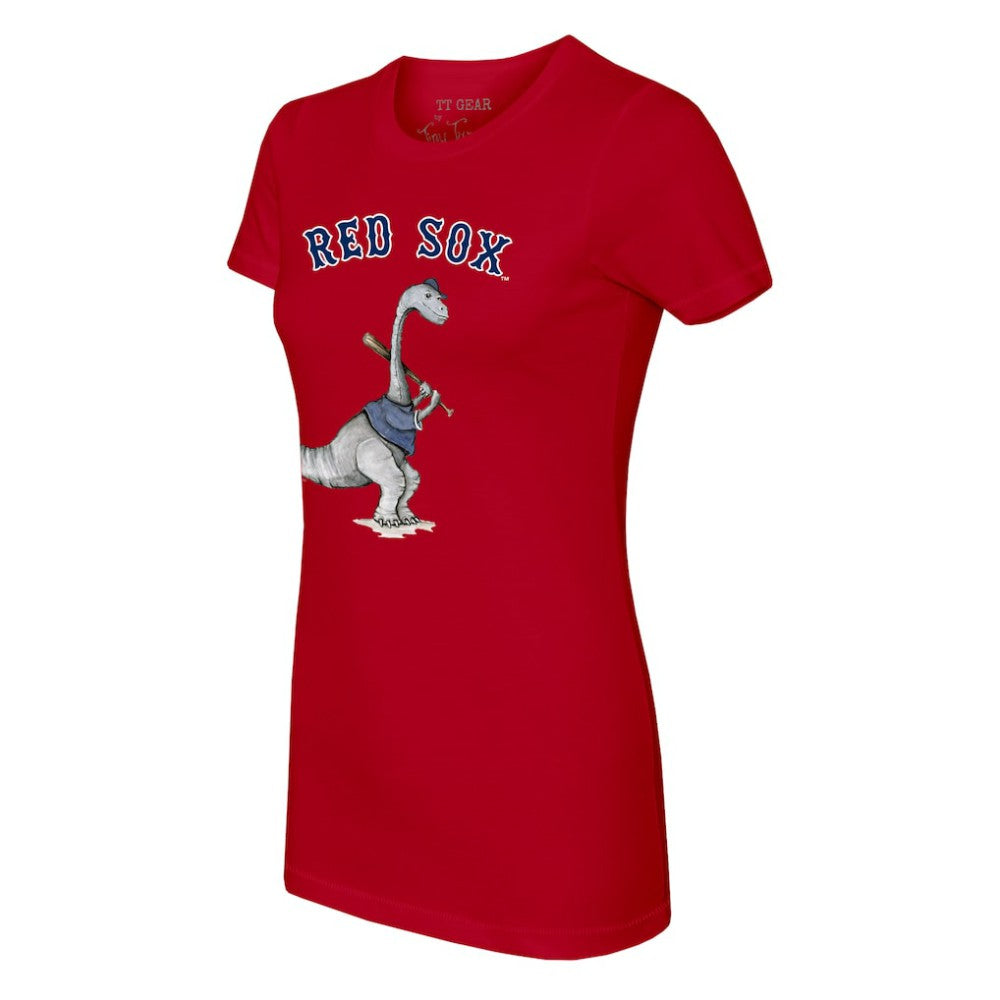 Boston Red Sox Tiny Turnip Women's Bronto T-Shirt - Red