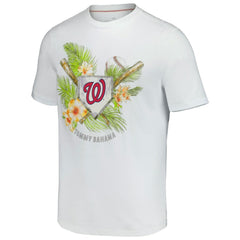 Washington Nationals Tommy Bahama Island League T-Shirt - White