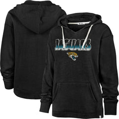 NFL Jacksonville Jaguars '47 Women's Color Rise Kennedy Pullover Hoodie