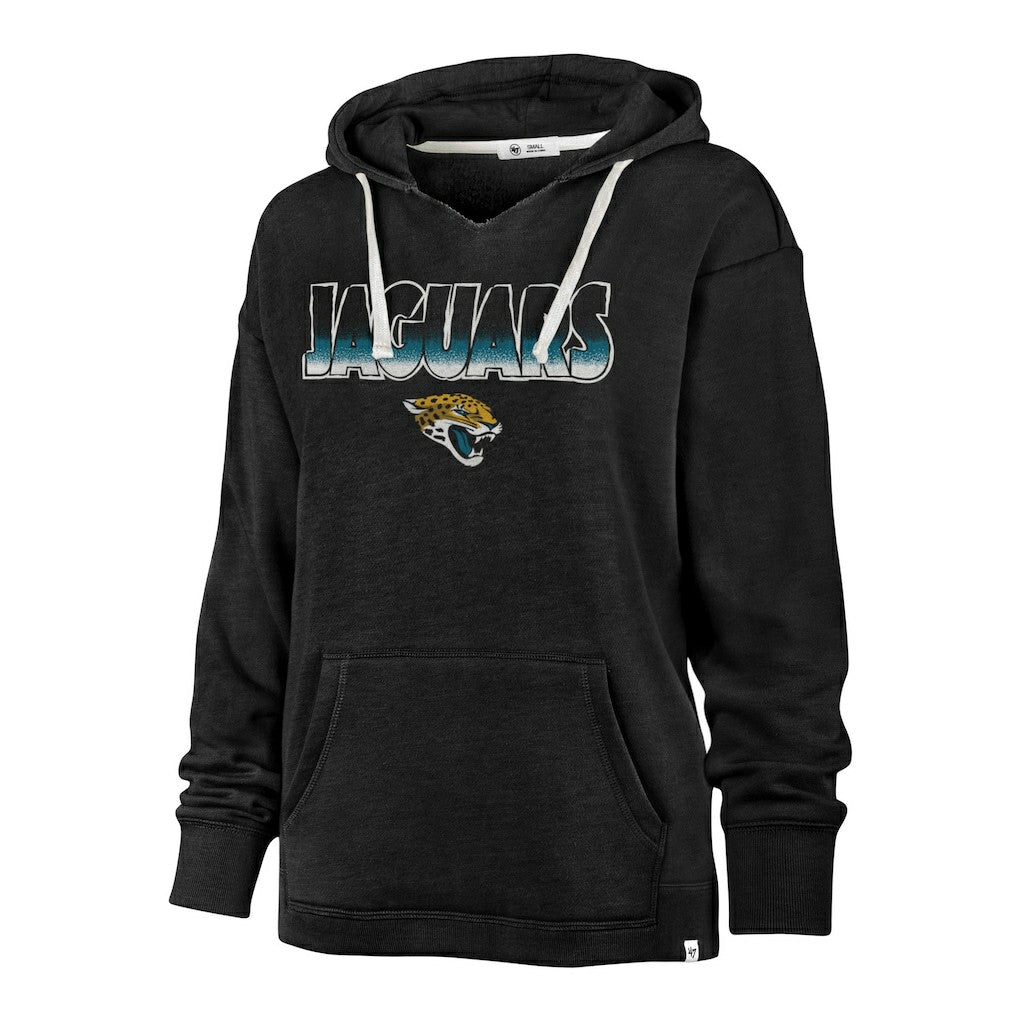NFL Jacksonville Jaguars '47 Women's Color Rise Kennedy Pullover Hoodie