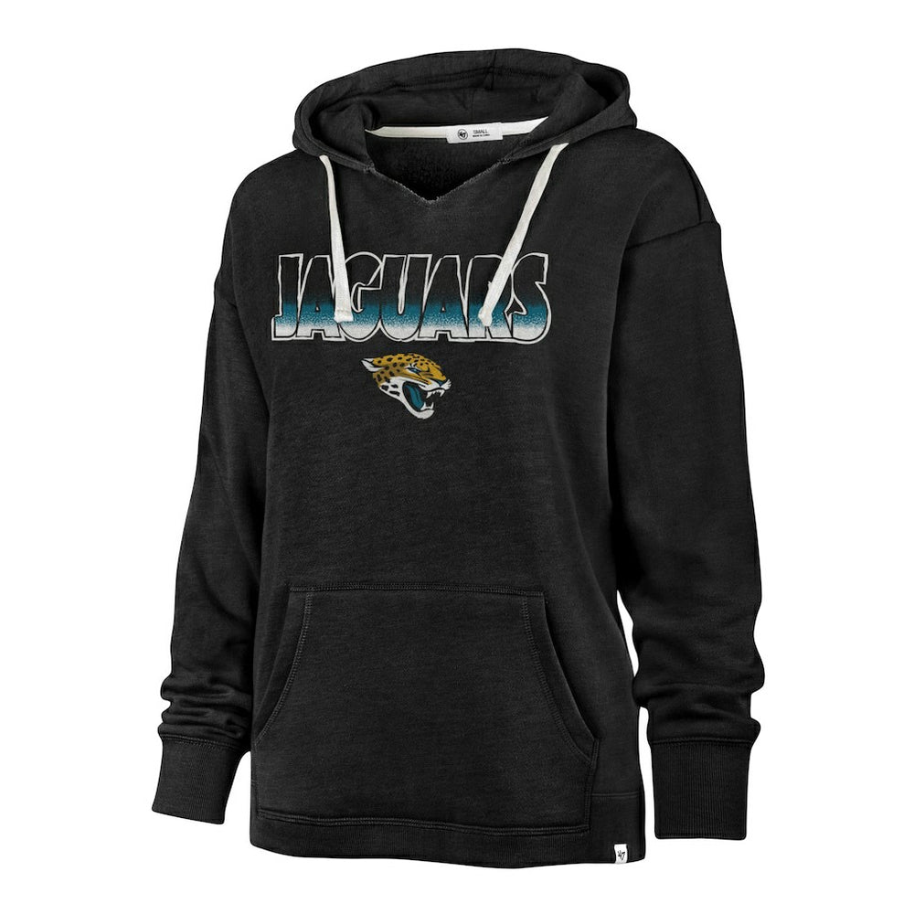 NFL Jacksonville Jaguars '47 Women's Color Rise Kennedy Pullover Hoodie