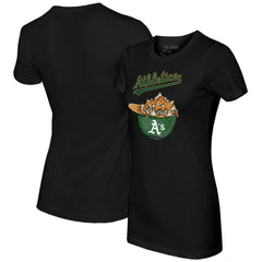 Athletics Tiny Turnip Women's Nacho Helmet T-Shirt - Black