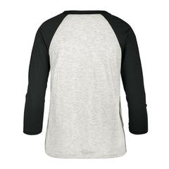 Washington Nationals Women's City Connect Retro Daze Ava Raglan 3/4-Sleeve T-Shirt - Gray | 47 brand