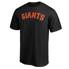 San Francisco Giants Official Team Wordmark T-Shirt - Black