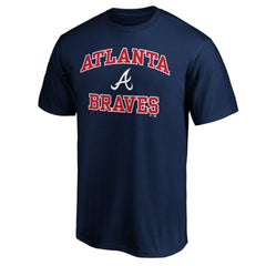 Atlanta Braves Heart & Soul T-Shirt - Navy