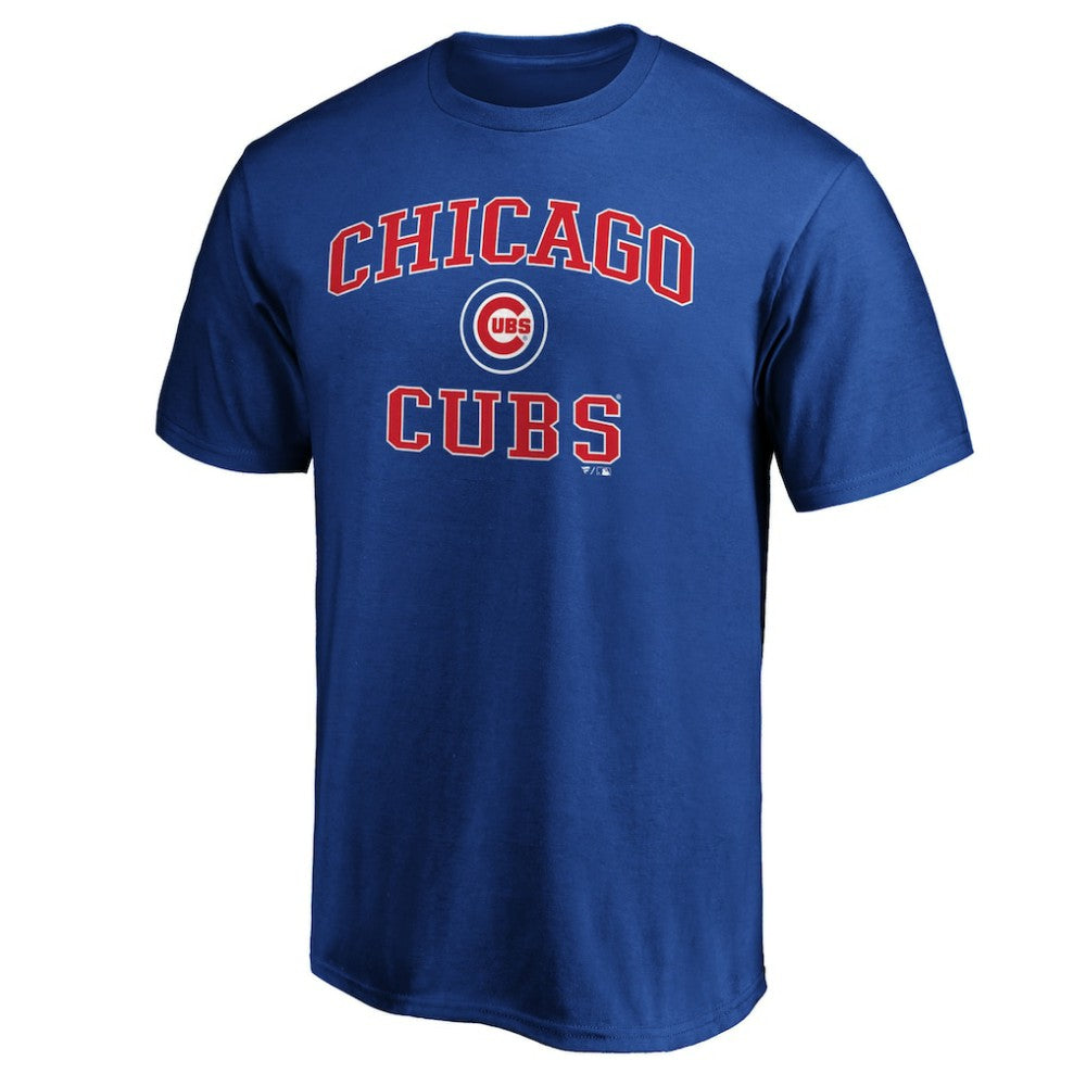 Chicago Cubs Heart & Soul Team Logo T-Shirt - Royal