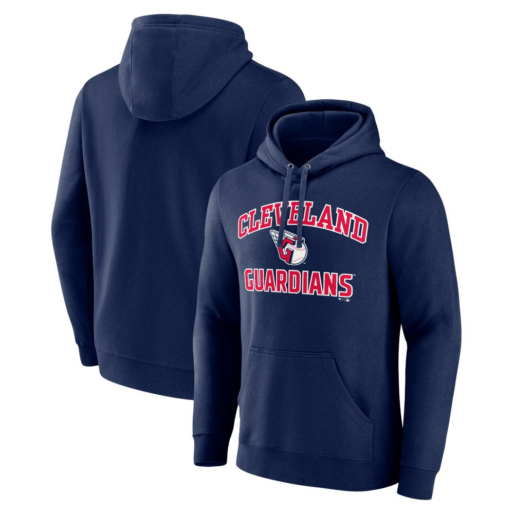 Cleveland Guardians Heart & Soul Pullover Hoodie - Navy