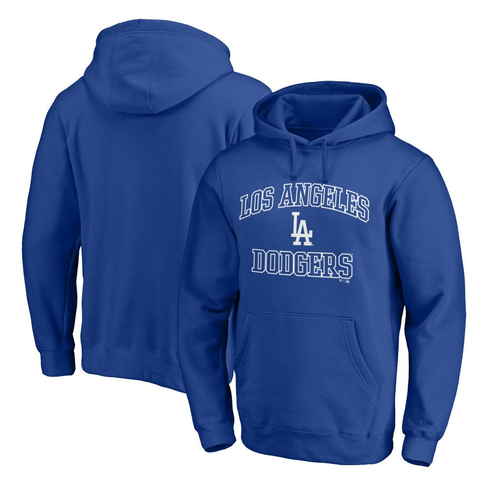 Los Angeles Dodgers Heart & Soul Pullover Hoodie - Royal