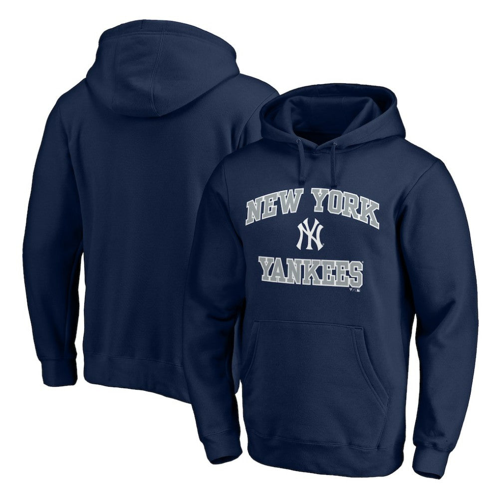New York Yankees Heart & Soul Pullover Hoodie - Navy