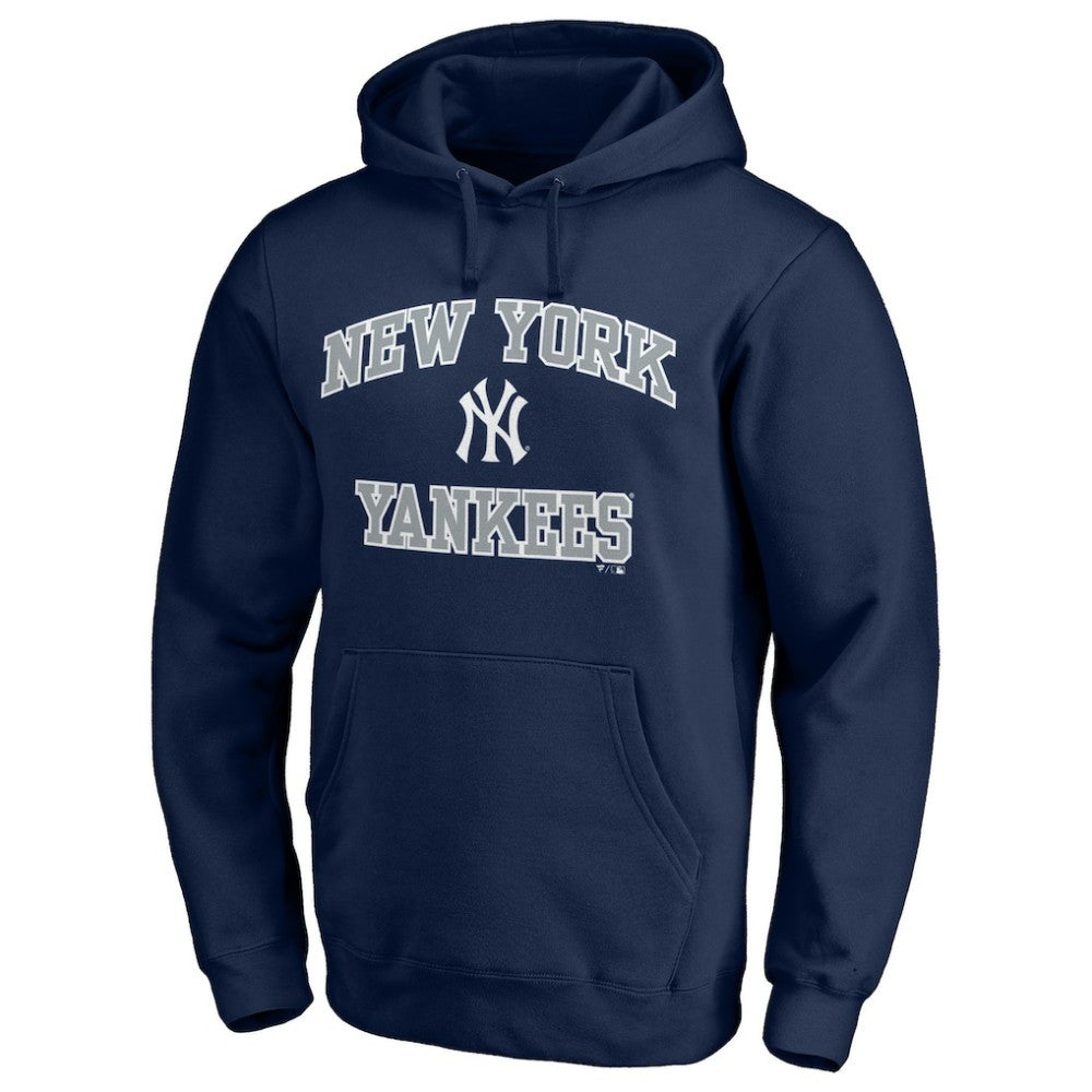 New York Yankees Heart & Soul Pullover Hoodie - Navy