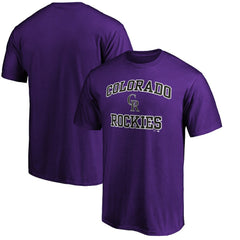 Colorado Rockies Heart & Soul T-Shirt - Purple