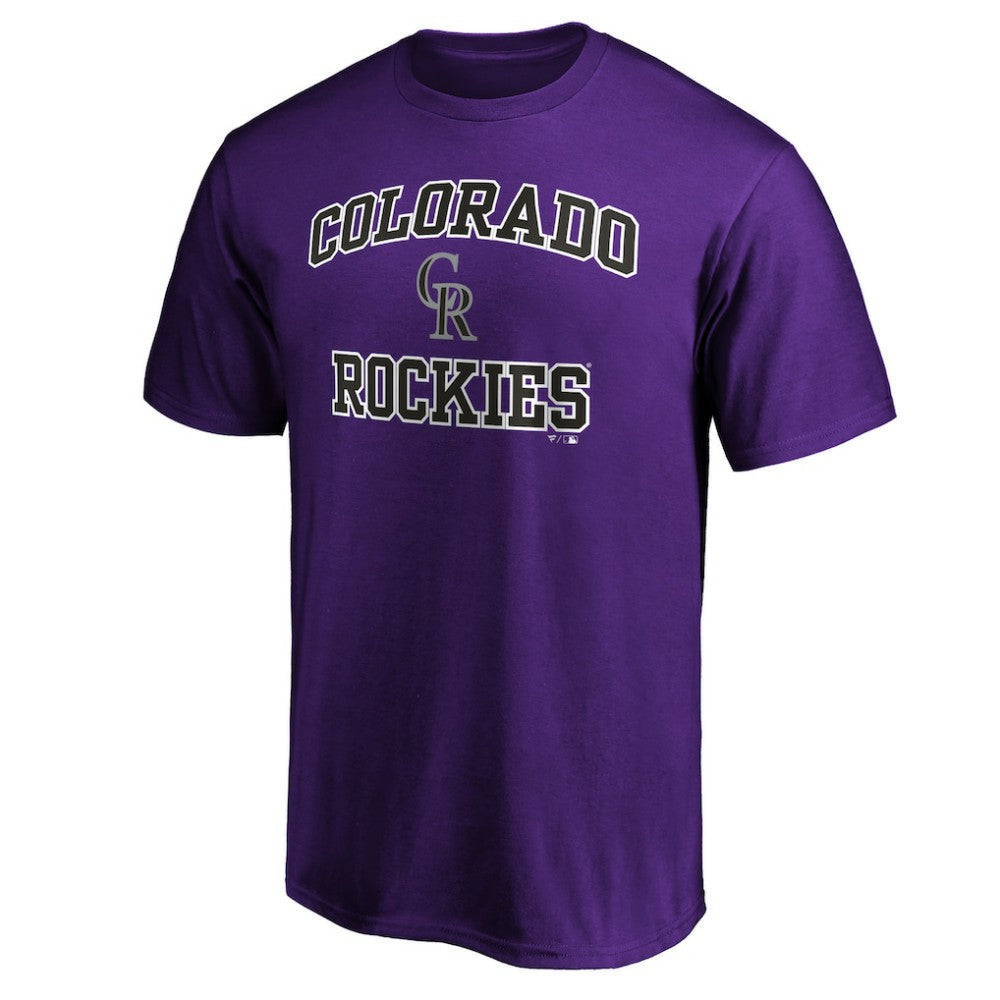 Colorado Rockies Heart & Soul T-Shirt - Purple