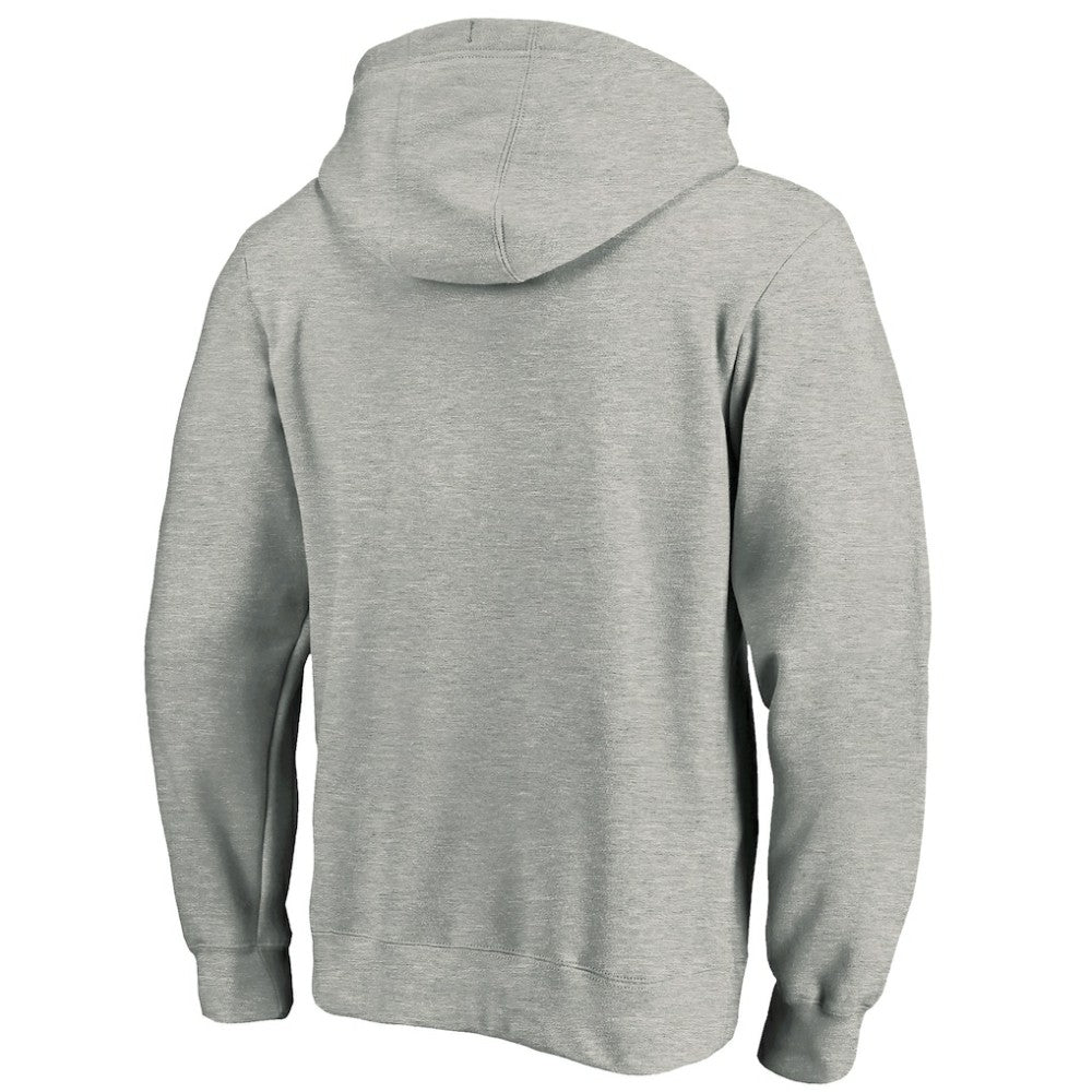 Chicago Cubs Official Team Logo Pullover Hoodie - Gray