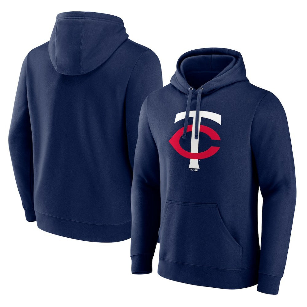 Minnesota Twins Official Team Logo Pullover Hoodie - Navy