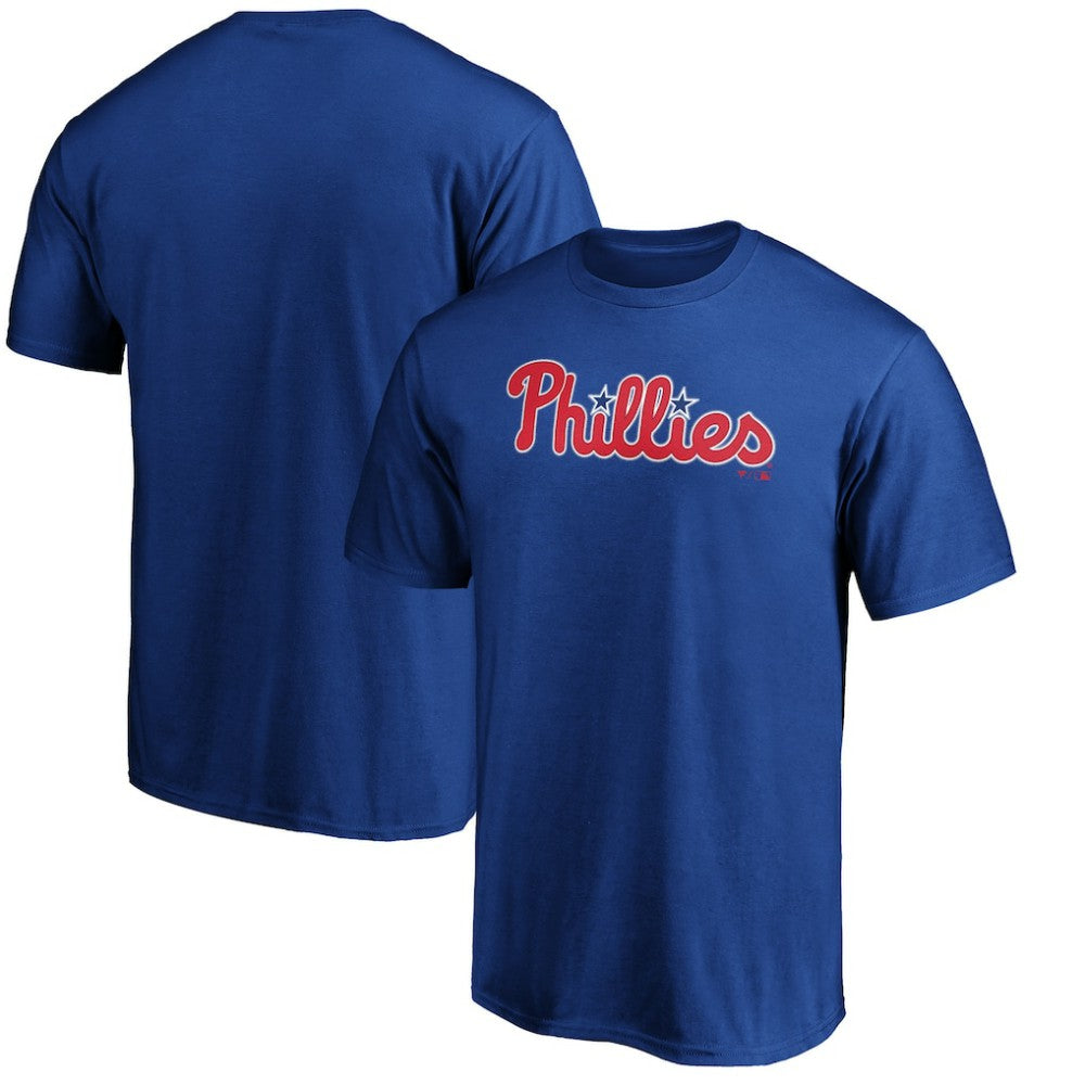 Philadelphia Phillies Official Team Wordmark T-Shirt - Royal