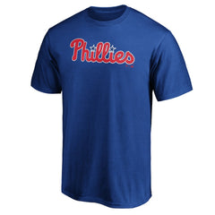 Philadelphia Phillies Official Team Wordmark T-Shirt - Royal