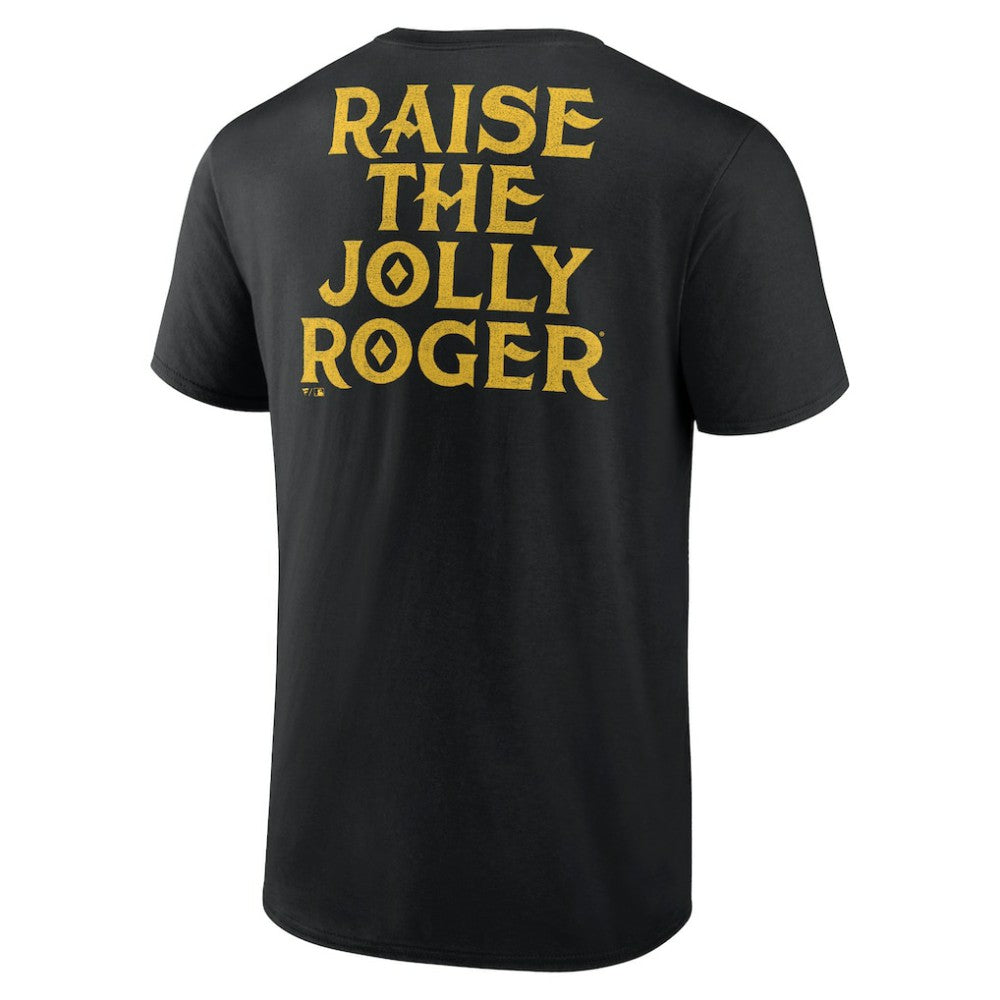 Pittsburgh Pirates Raise The Jolly Roger Bring It T-Shirt - Black