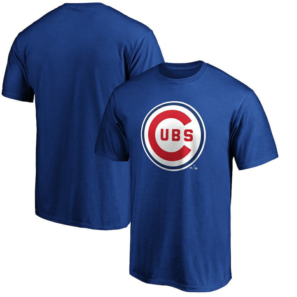 Chicago Cubs Cooperstown Collection Forbes Team Logo T-Shirt - Royal