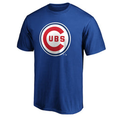 Chicago Cubs Cooperstown Collection Forbes Team Logo T-Shirt - Royal