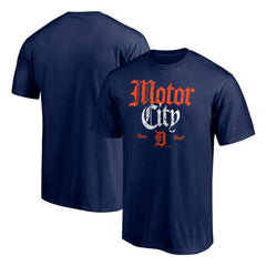 Detroit Tigers Motor City T-Shirt - Navy