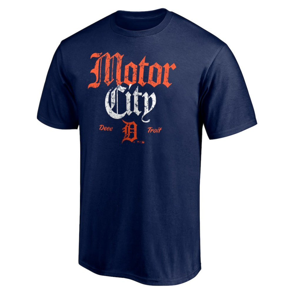 Detroit Tigers Motor City T-Shirt - Navy