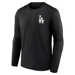Los Angeles Dodgers Long Ball Long Sleeve T-Shirt - Black