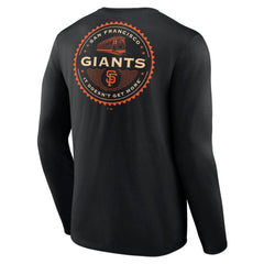 San Francisco Giants SF Seal Long Sleeve T-Shirt - Black