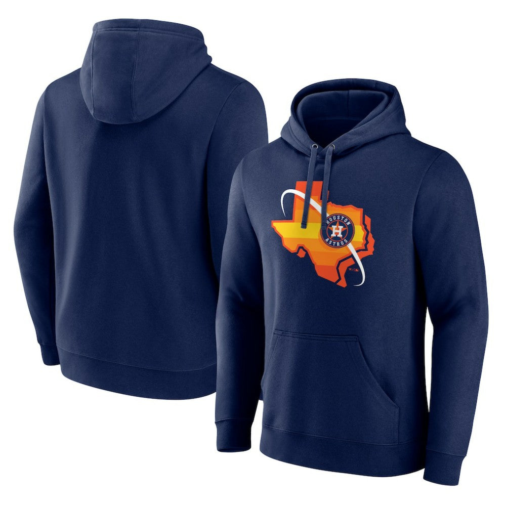 Houston Astros Paint the Black Pullover Hoodie - Navy