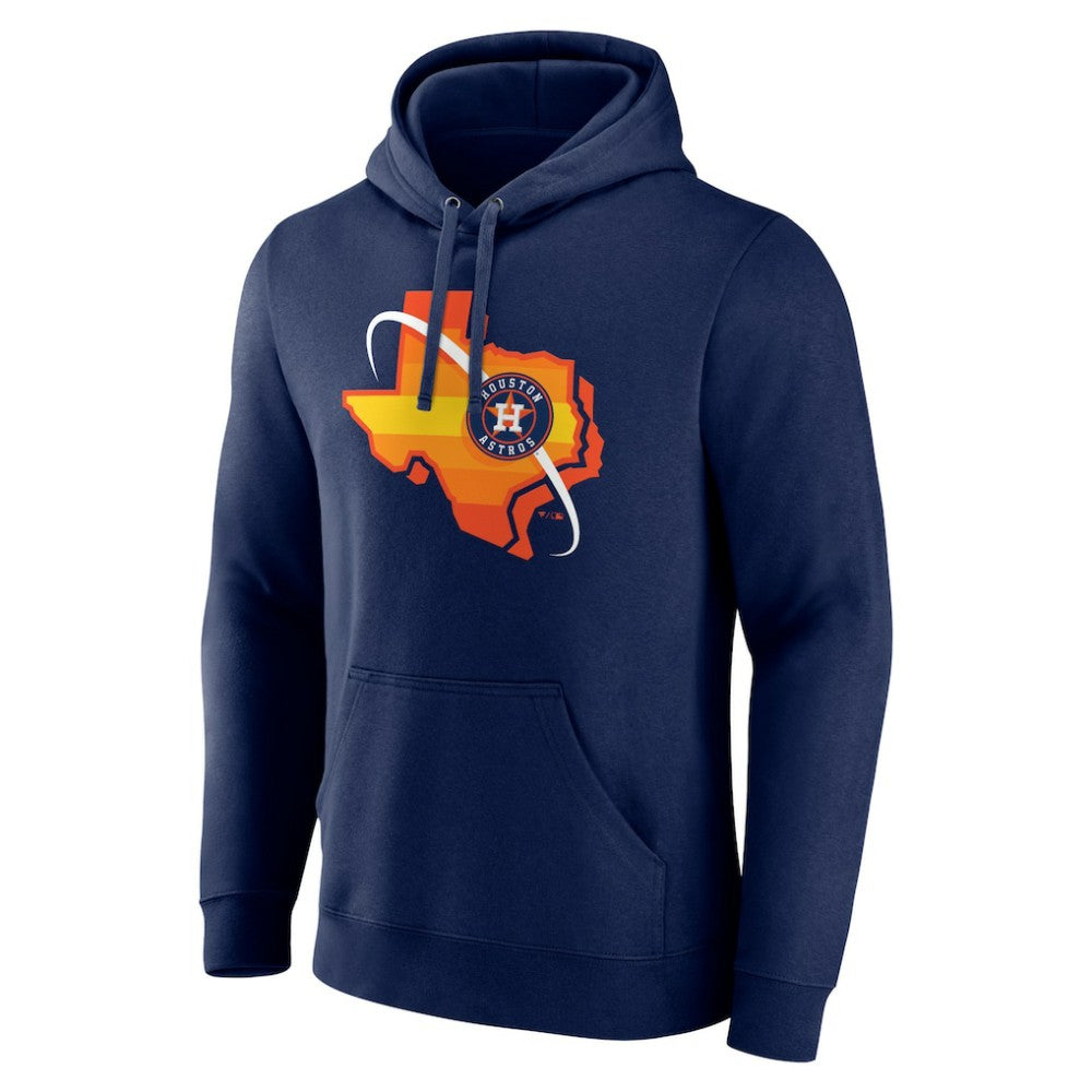 Houston Astros Paint the Black Pullover Hoodie - Navy