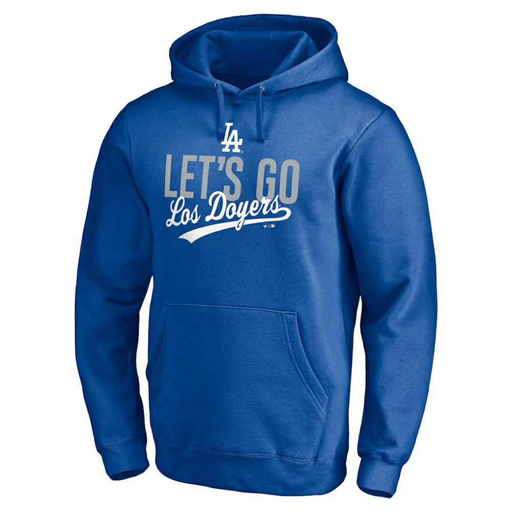 Los Angeles Dodgers Let's Go Los Doyers Pullover Hoodie - Royal